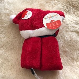 Cuddly Buddies Santa Blanket